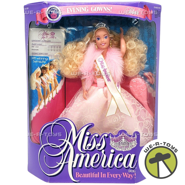 Miss America Blair Evening Gown Collection Doll 1991 Kenner No. 32320