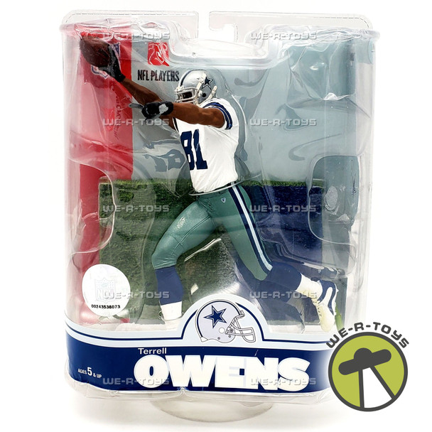 NFL Terrel Owens Series 16 Dallas Cowboys Action Figure McFarlane Toys NRFP
