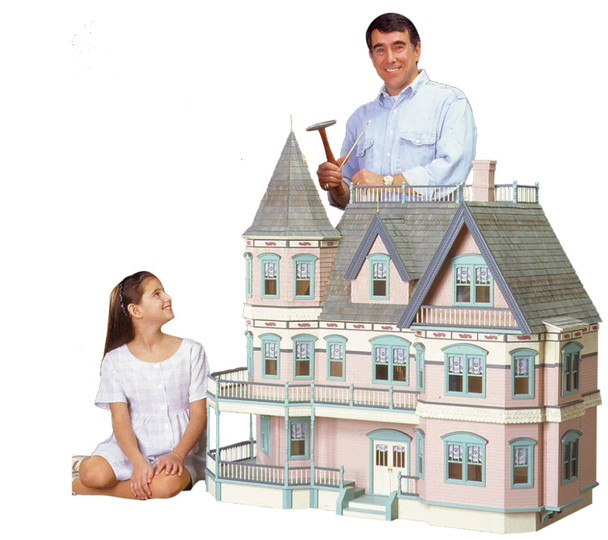 Real Good Toys The Queen Anne Miniature Doll House Model HS-6600 NEW