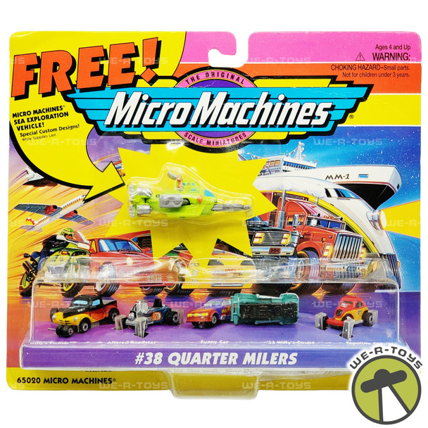 Micro Machines #38 Quarter Milers Collection 1995 Galoob 65020 NEW