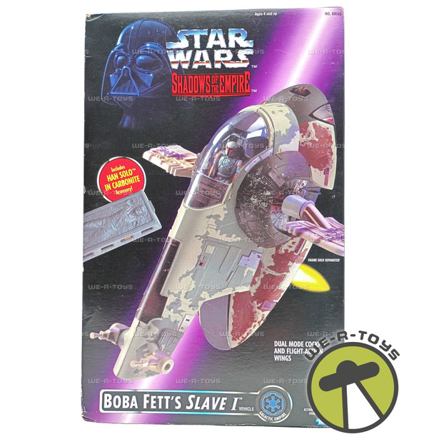 Star Wars Shadows of the Empire Boba Fett's Slave I Vehicle 1996 Kenner New