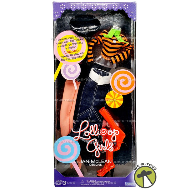 Lollipop Girls Jan McLean Designs No. 706312 Doll Fashion Set 2003 Unimax