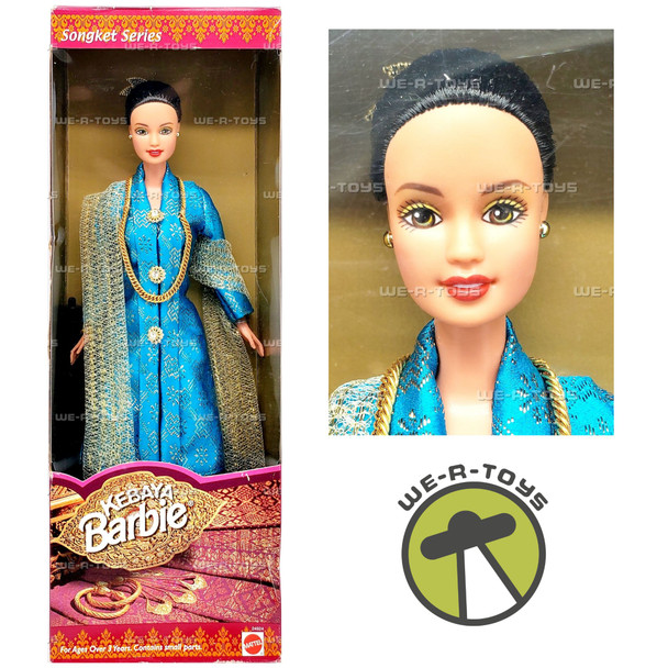 Barbie Kebaya Songket Series Doll Blue 1999 Mattel 24924