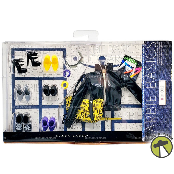 Barbie Basics Accessory Pack Look 01 Collection 002 Black Label Mattel T7753