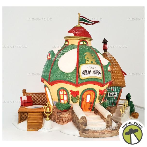 Department 56 North Pole Series The Elf Spa 56402