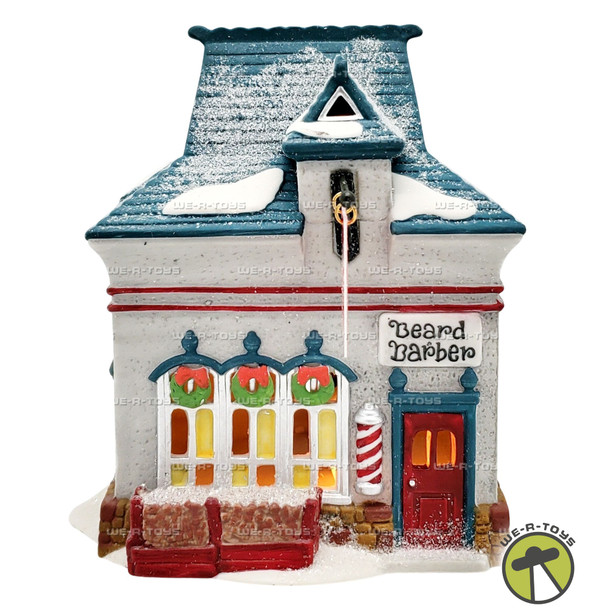 Department 56 North Pole Series Beard Barber Shop 56340