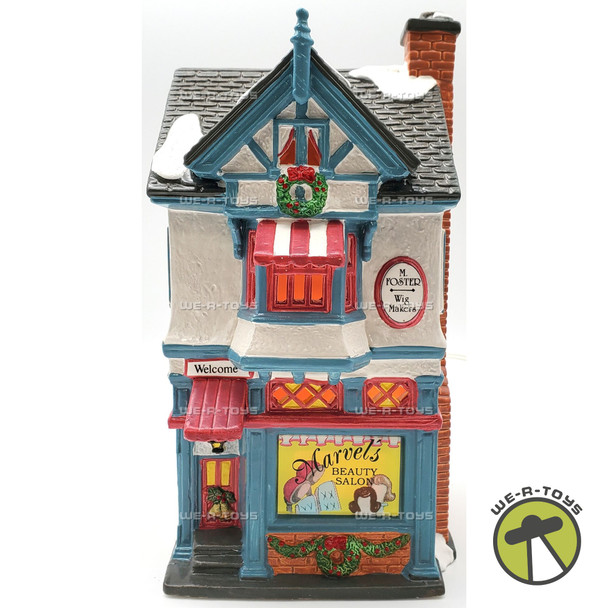 Department 56 The Original Snow Village Marvel's Beauty Salon #5470-4