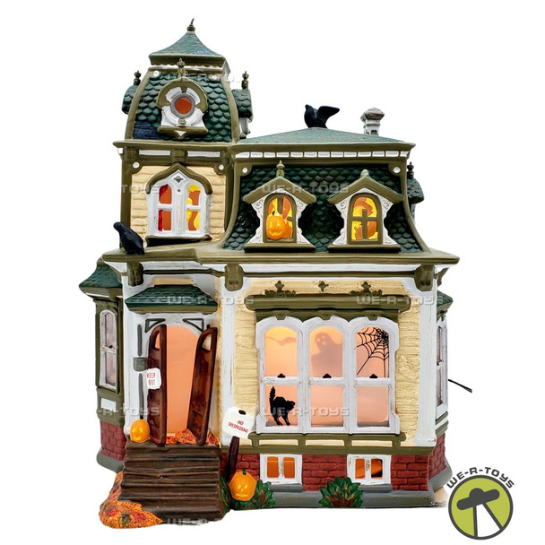 Department 56 Snow Village Halloween Haunted Mansion House Halloween 54935