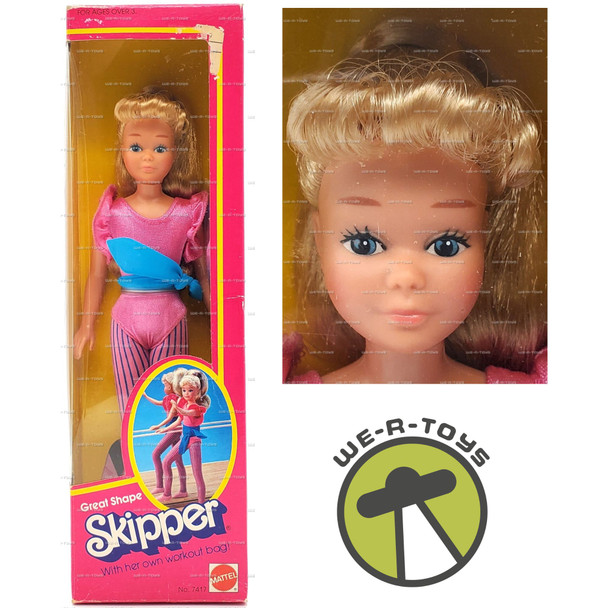 Barbie Great Shape Skipper Doll 1983 Mattel 7417