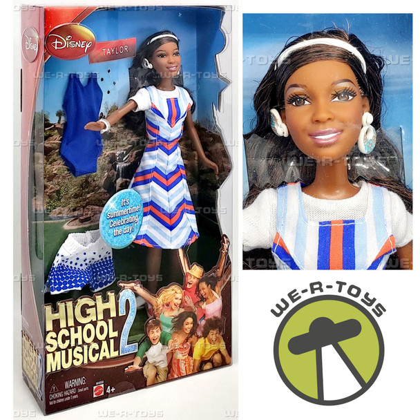 High School Musical 2 Taylor Doll 2007 Mattel M4058