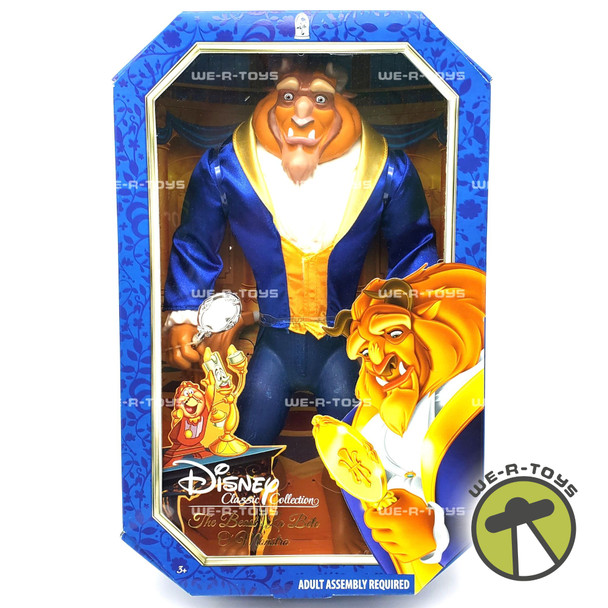 Disney Classic Collection Beast Doll Beauty and the Beast 2014 Mattel #CDN96