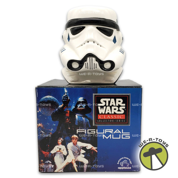 Star Wars Classic Collectors Series Stormtrooper Figural Mug 1995 Applause 46046