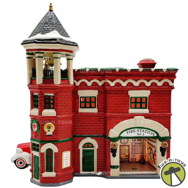 Department 56 The Original Snow Village Fire Station #3 No. 54942