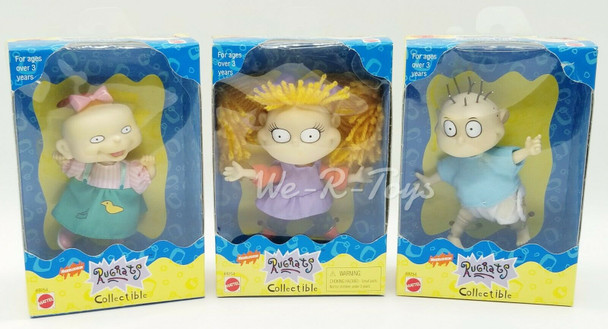 Rugrats Collectible Dolls Lot of 3 Tommy Angelica Lil Nickelodeon 1997 Mattel 2