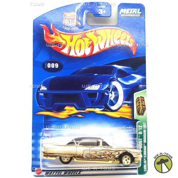 Hot Wheels Cadillac El Dorado Brougham 1957 Vehicle 2002 Mattel #57008
