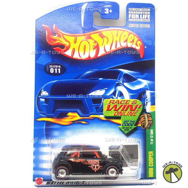 Hot Wheels Mini Cooper Vehicle 11/12 Treasure Hunt 2001 Mattel #54331