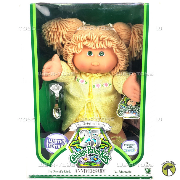 Cabbage Patch Kids 25th Anniversary Limited Edition Blonde 2008 PlayAlong #11210