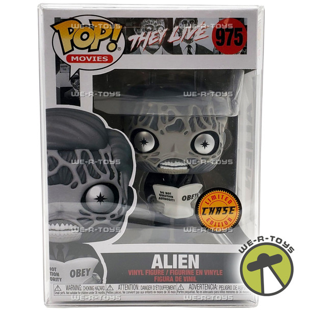 Funko Pop! Movies They Live Alien Vinyl Figure Chase Limited Edition #975
