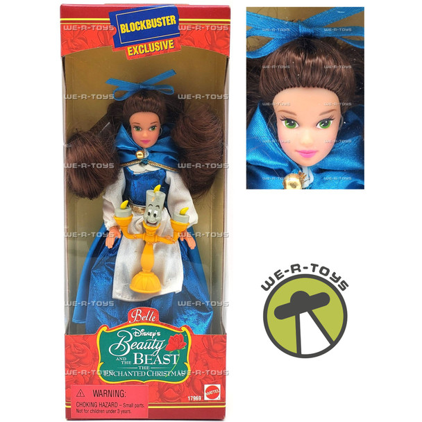 Disney's Beauty and the Beast The Enchanted Christmas Belle Doll Mattel #17969