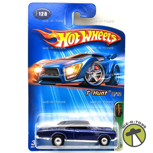 Hot Wheels Treasure Hunt 1967 Pontiac GTO 8/12 Vehicle 2004 Mattel #G6743