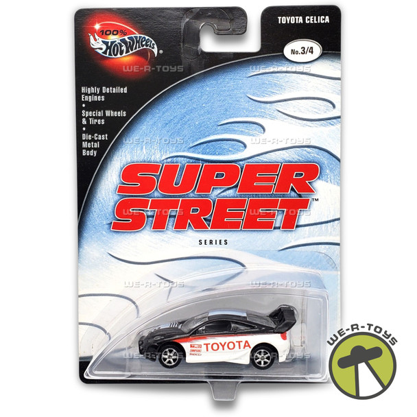 Hot Wheels 100% Super Street Toyota Celica Vehicle No. 3/4