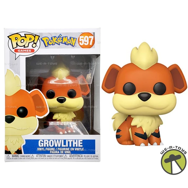 Funko POP Games Pokémon Growlithe 597 Figure