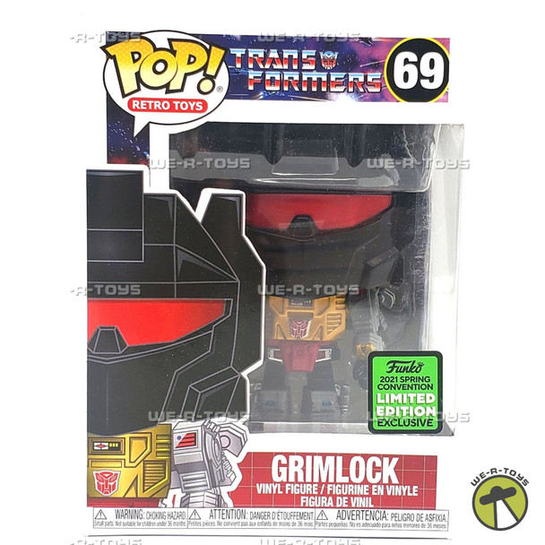 Transformers Grimlock Funko POP! Retro Toys Figure 2020 Hasbro #69