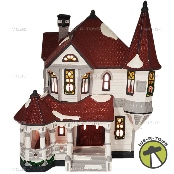 Department 56 Snow Village American Architecture Series Queen Anne Victorian