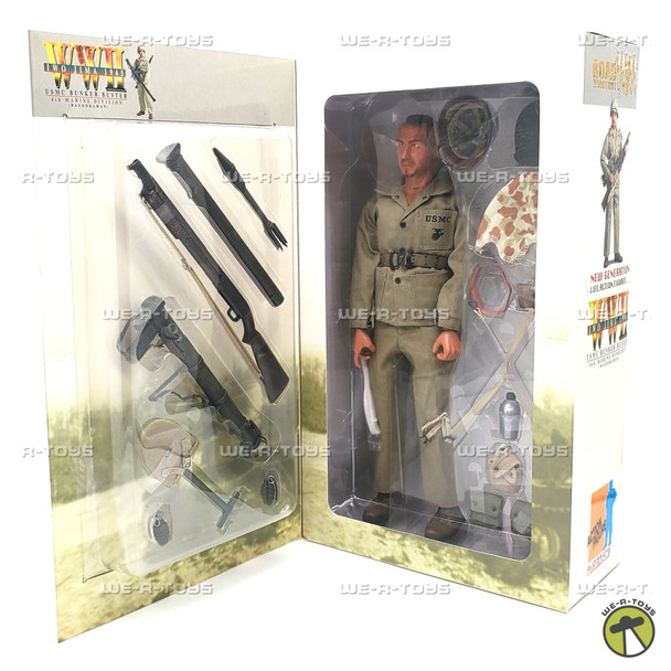 Dragon WW II Iwo Jima 1945 4th Marine Division Barney Action Figure 2003 #70235