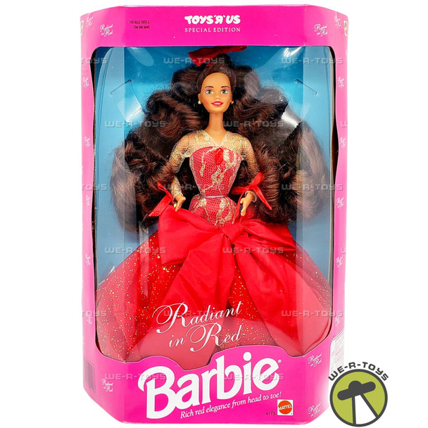 Barbie Radiant in Red Doll African American 1992 Mattel No. 4113 NEW