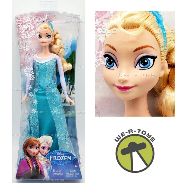 Disney Frozen Sparkle Princess Elsa Doll 2013 Mattel Y9960
