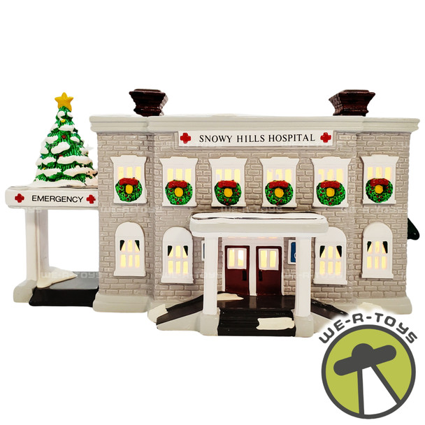 Department 56 The Original Snow Village Snowy Hills Hospital No. 54488