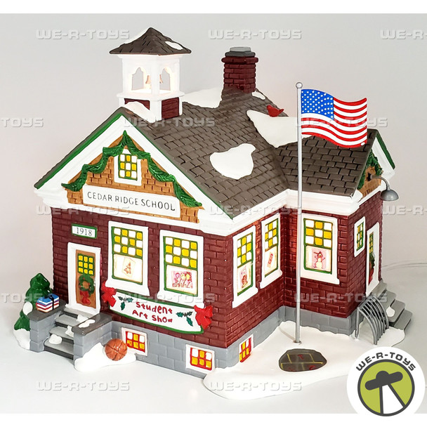 Department 56 Cedar Ridge School The Original Snow Village 55070