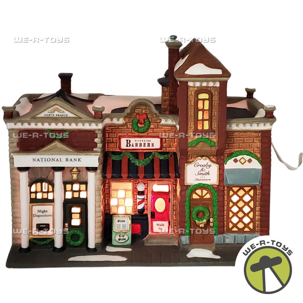 Department 56 Christmas in the City Series Riverside Row Shops 58888