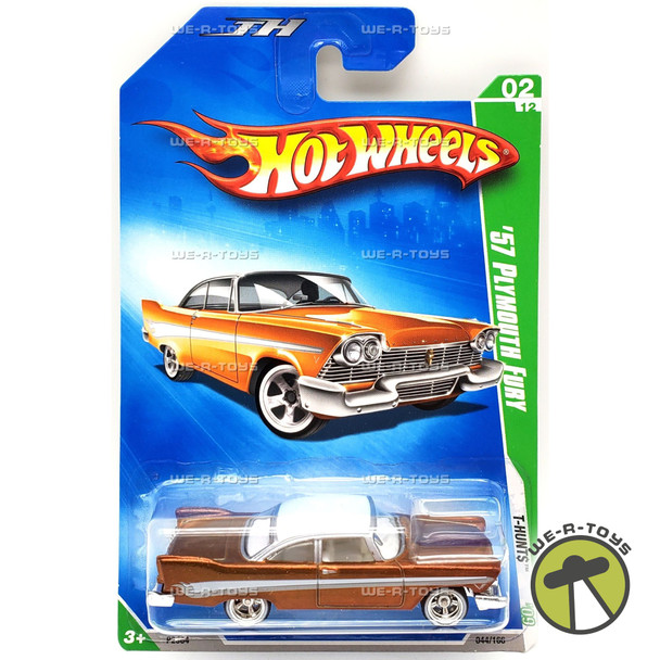 Hot Wheels Super Treasure Hunt '57 Plymouth Fury Vehicle 2008 Mattel #P2364
