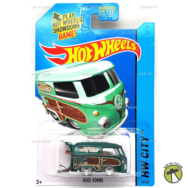 Hot Wheels Kool Kombi HW City Super Treasure Hunt 2013 Mattel #CFJ34