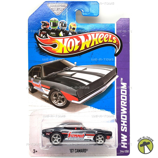 Hot Wheels 67 Camaro HW Showroom Super Treasure Hunt Vehicle 2010 Mattel #X2014