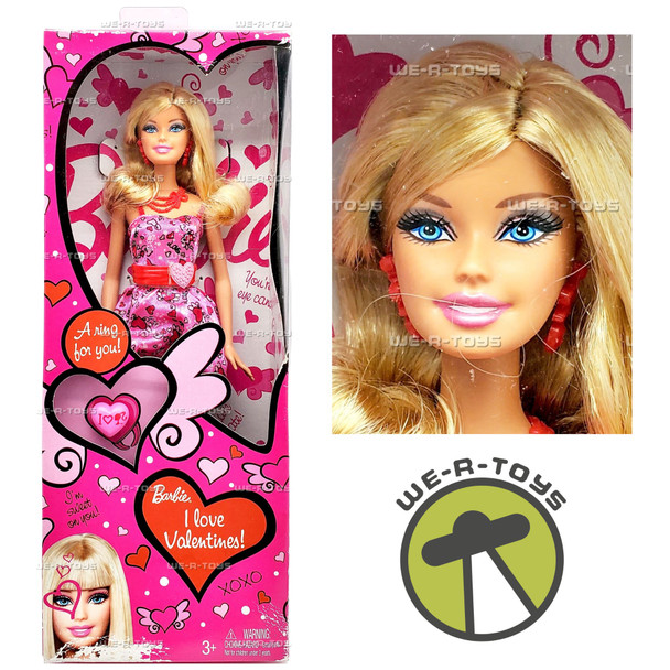 Barbie I Love Valentines! Doll 2010 Mattel T7437