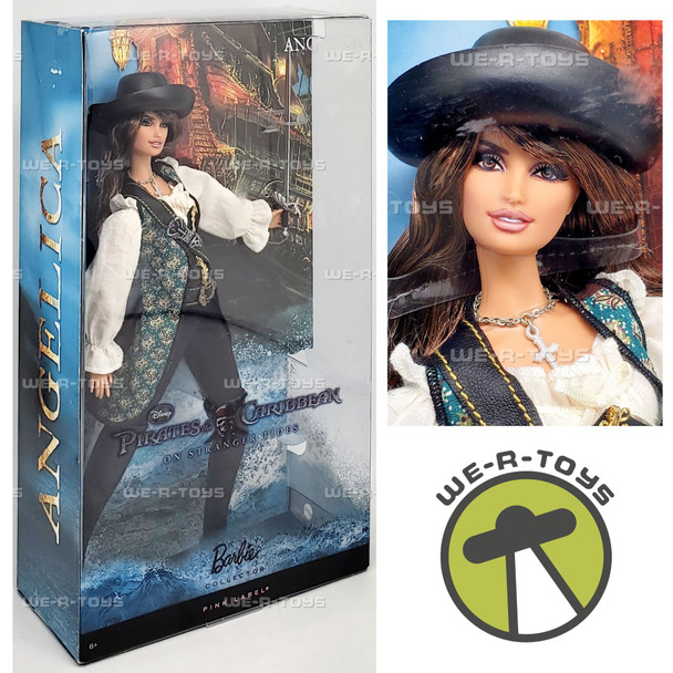 Barbie Pirates of the Caribbean On Stranger Tides Angelica Doll 2010 Mattel