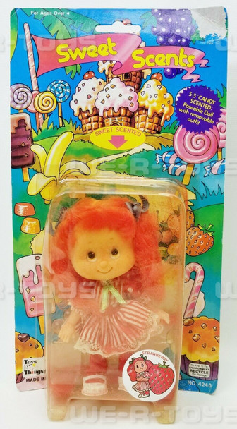 Toys N' Things Strawberry Sweet Scents Doll 5.5" NEW