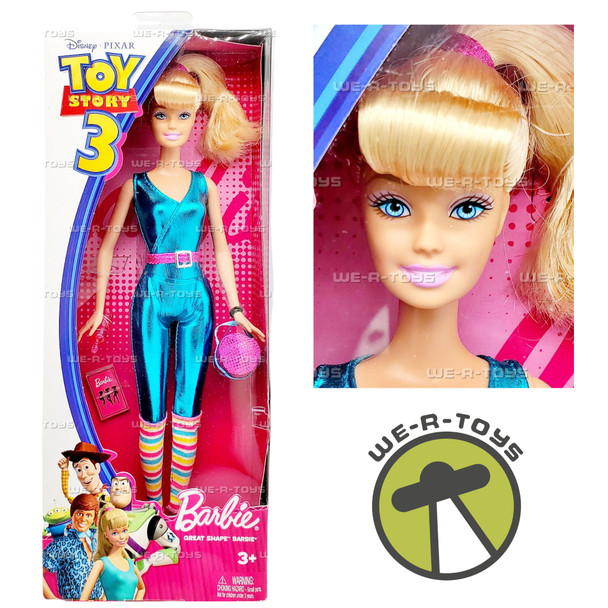 Barbie Toy Story 3 Great Shape Barbie Doll 2009 Mattel T2458