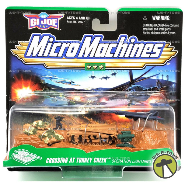 GI Joe Micro Machines Crossing At Turkey Creek Operation Lightning Strike
