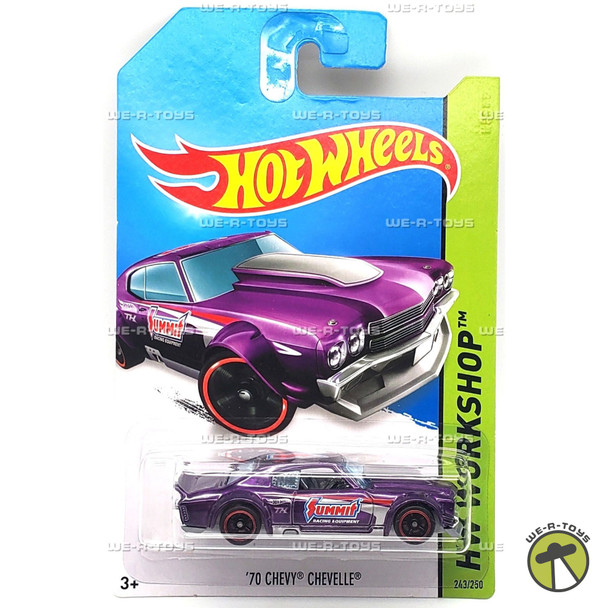 Hot Wheels 70 Chevy Chevelle HW Workshop Super Treasure Hunt 2013 Mattel #BFF39