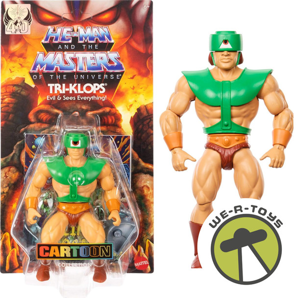 MOTU Origins Cartoon Collection Tri-Klops Action Figure 2024 Mattel