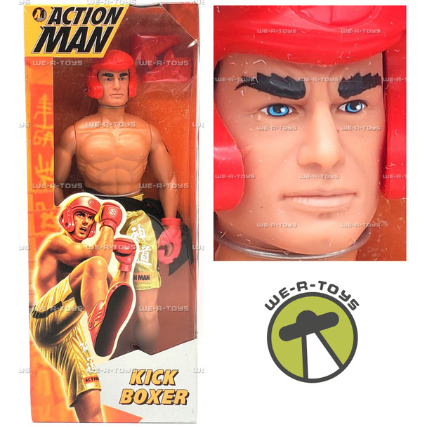 Action Man Kick Boxer with Gloves & Head Gear 1995 Hasbro #27549