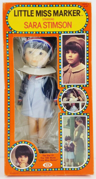 Ideal Little Miss Marker starring Sara Stimson Doll 1980 No. 1382-1 NRFB