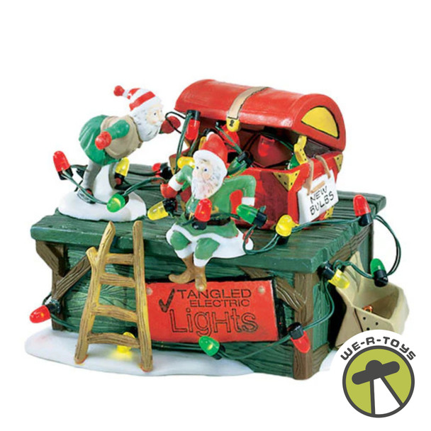 Department 56 Heritage Village Untangle the Christmas Lights Accessory 56374