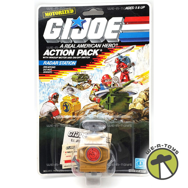 G.I. Joe A Real American Hero Action Pack Radar Station 1987 Hasbro #6604