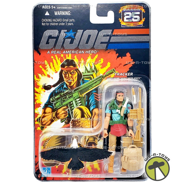 G.I. Joe 25th Anniversary Spirit Iron Knife Figure 2007 Hasbro 63973