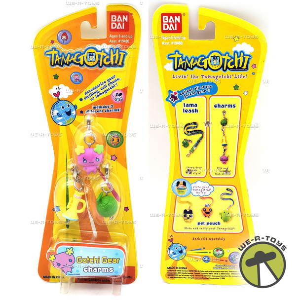 Tamagotchi Gotchi Gear Charms Accessory Set 2006 Bandai #19485